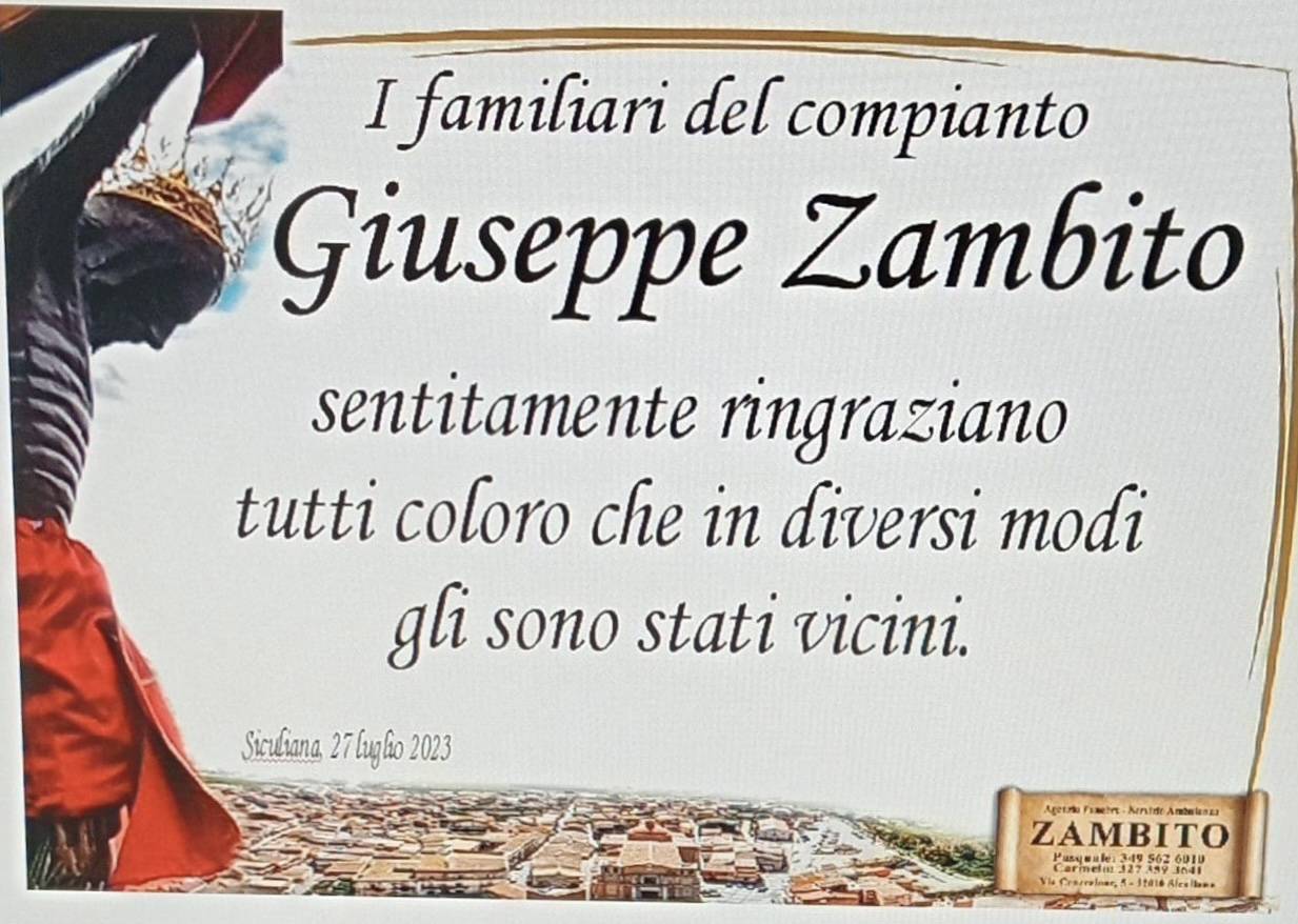 Giuseppe Zambito
