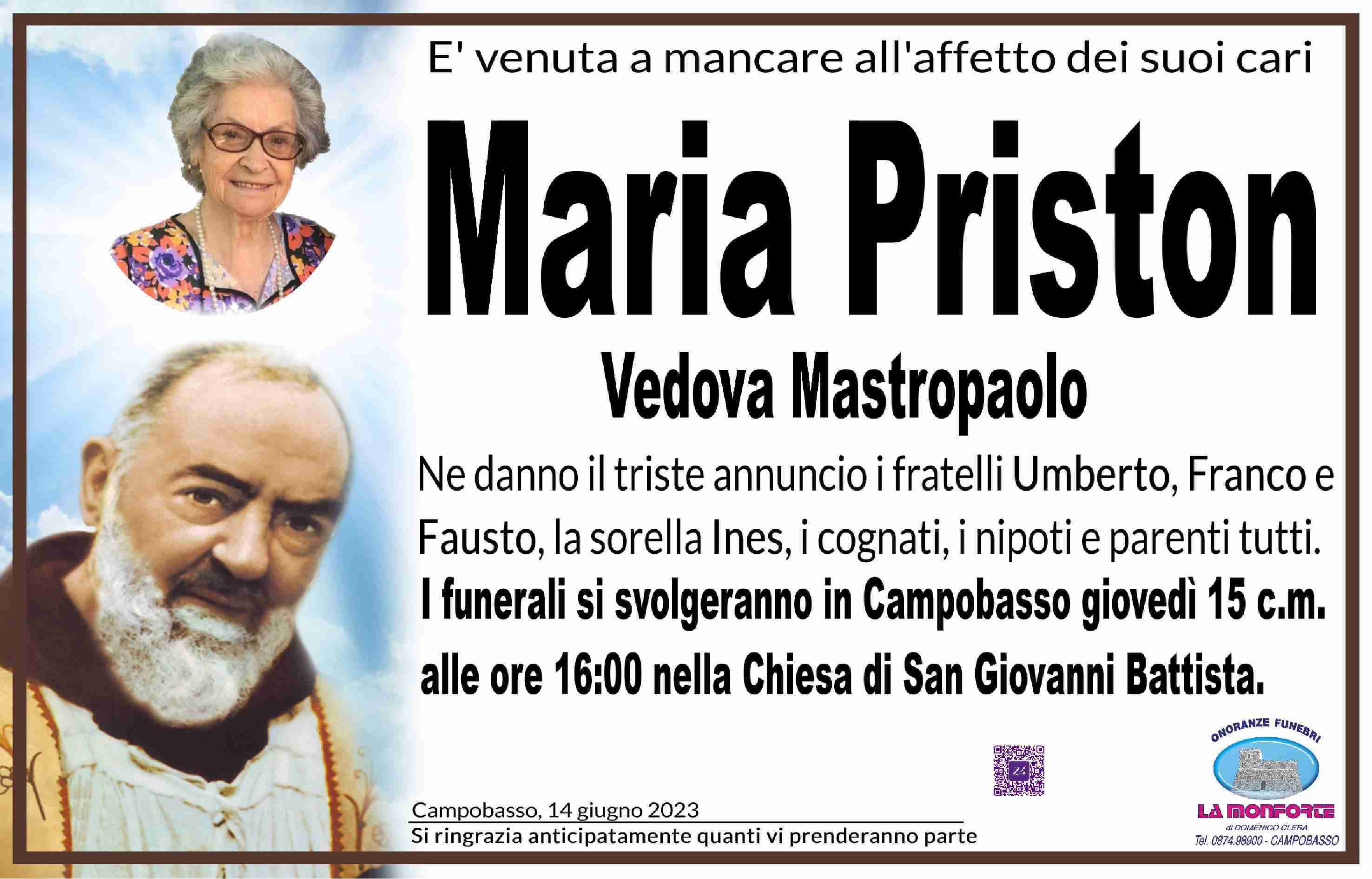 Maria Priston