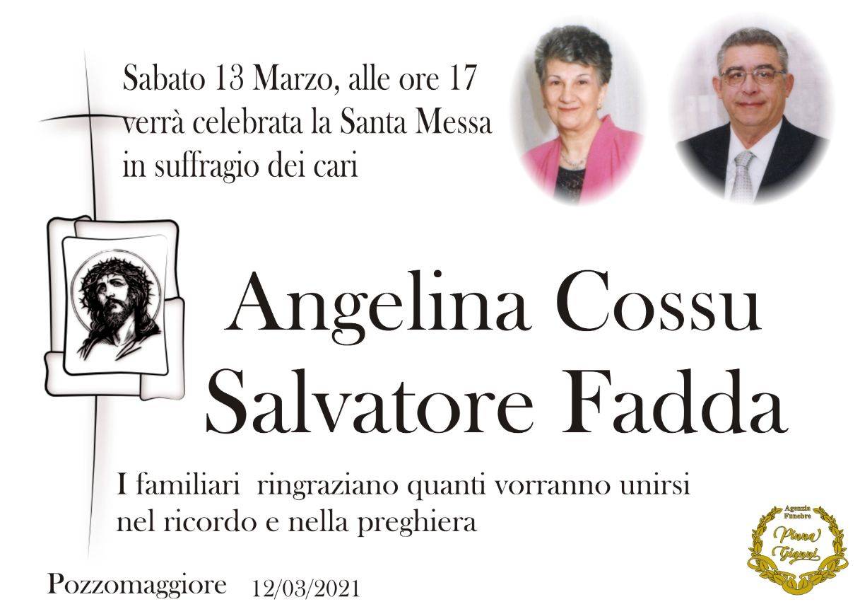 Angelina Cossu e Salvatore Fadda