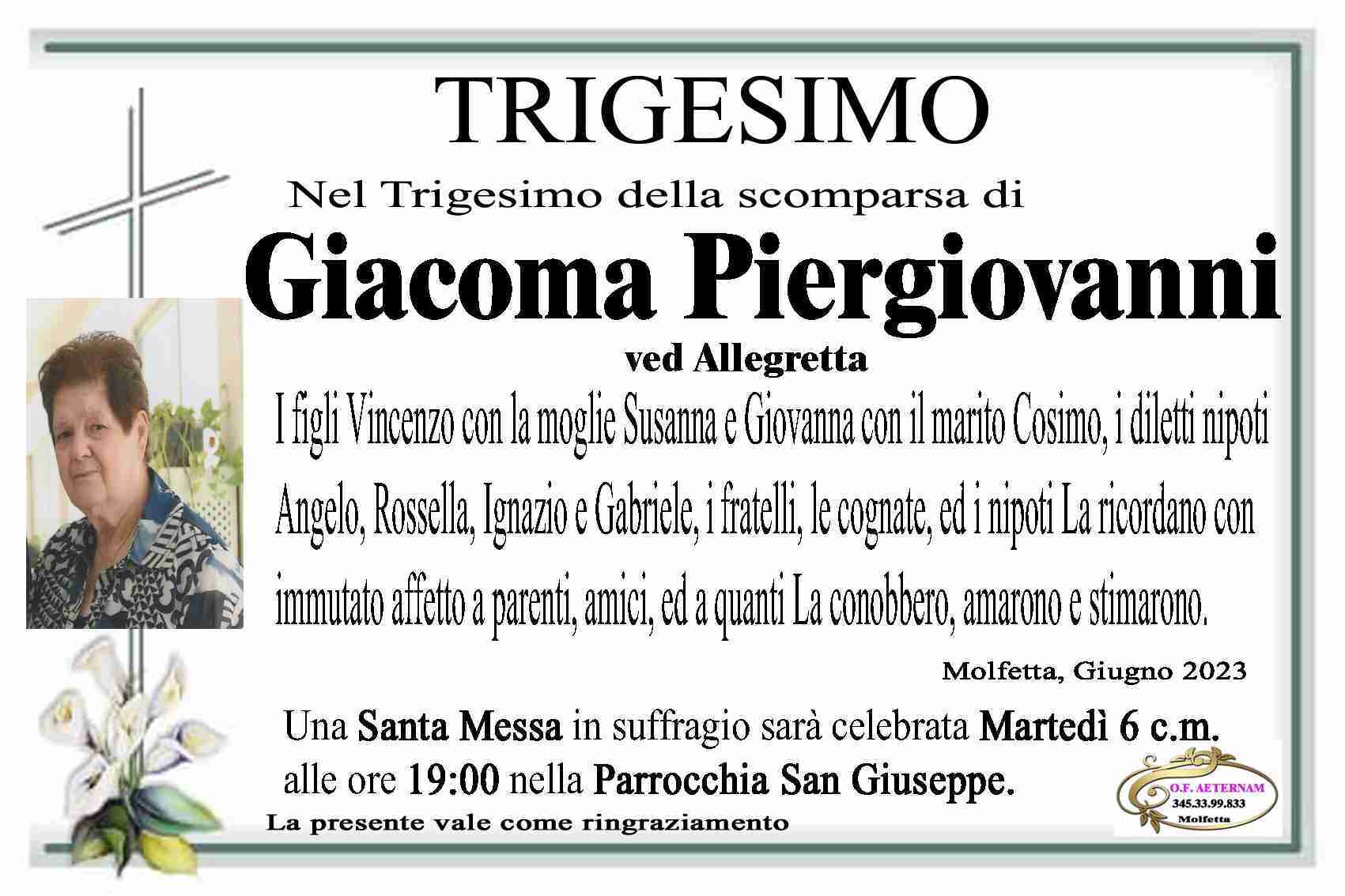 Giacoma Piergiovanni
