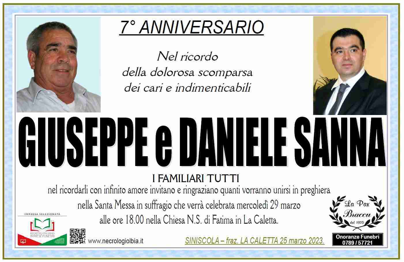 Giuseppe e Daniele Sanna