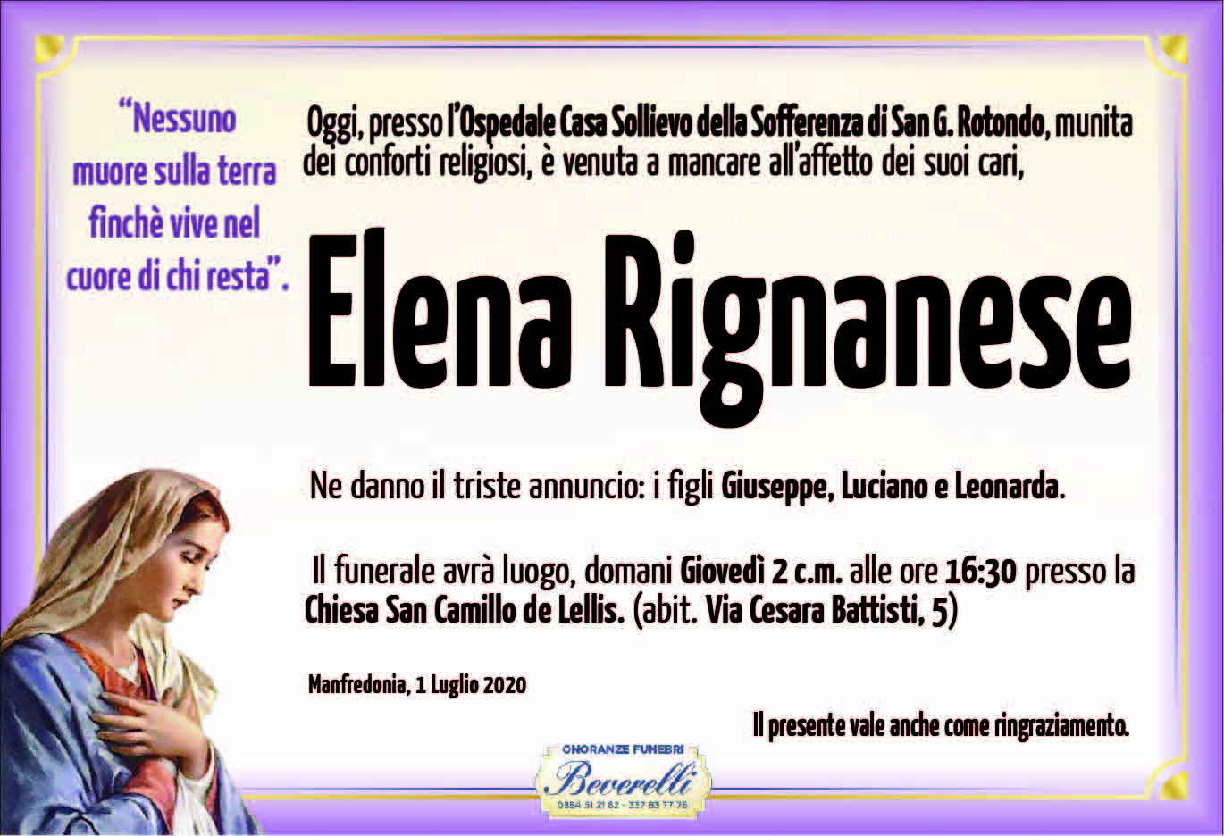 Elena Rignanese