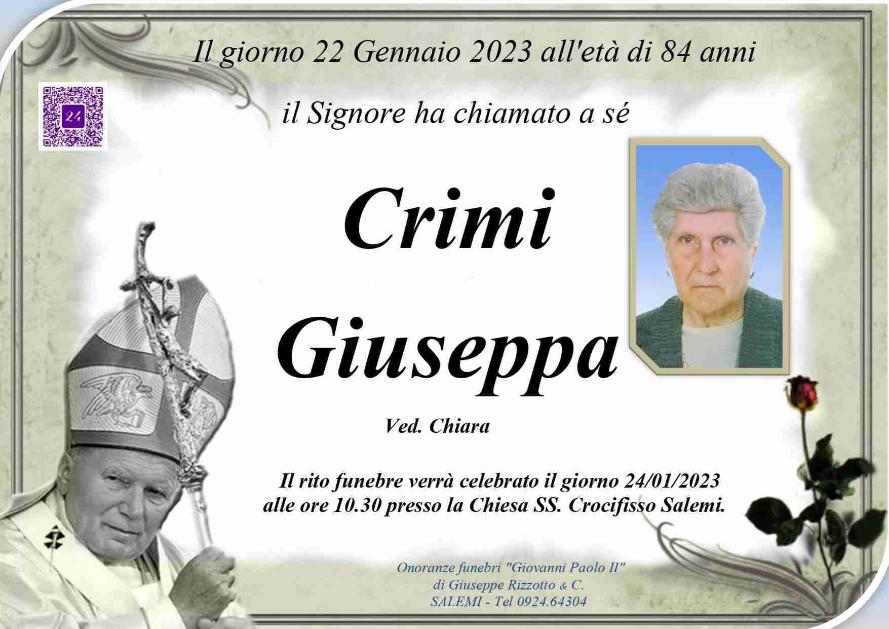 Crimi Giuseppa