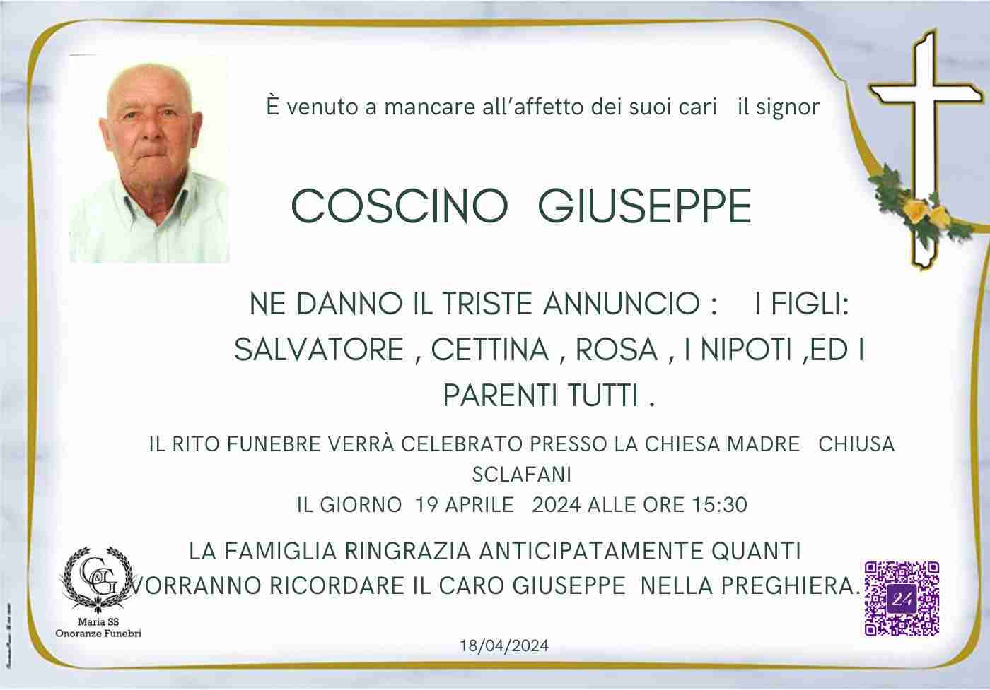 Giuseppe Coscino