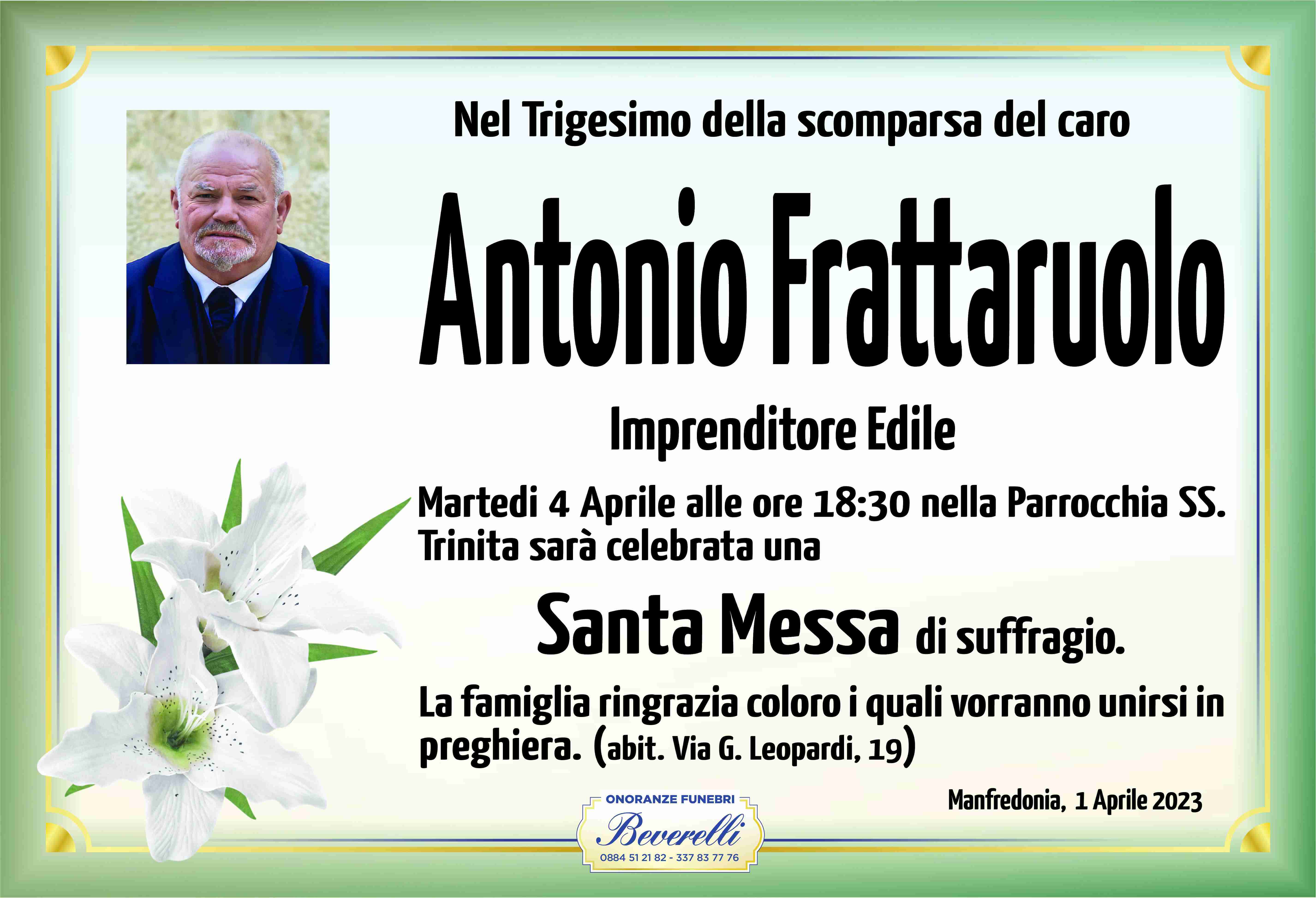 Antonio Frattaruolo