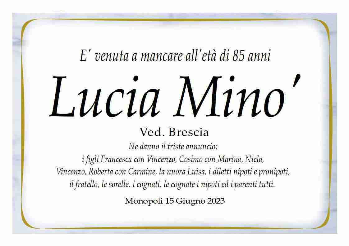 Lucia Minò
