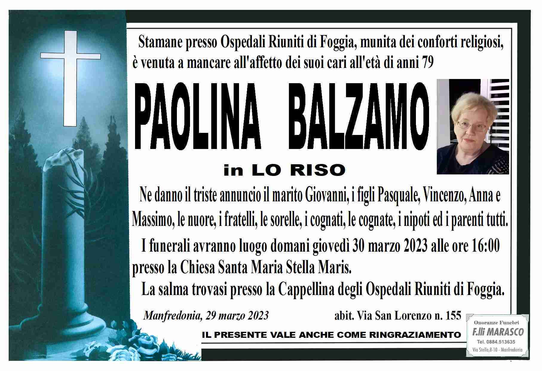 Paolina Balzamo