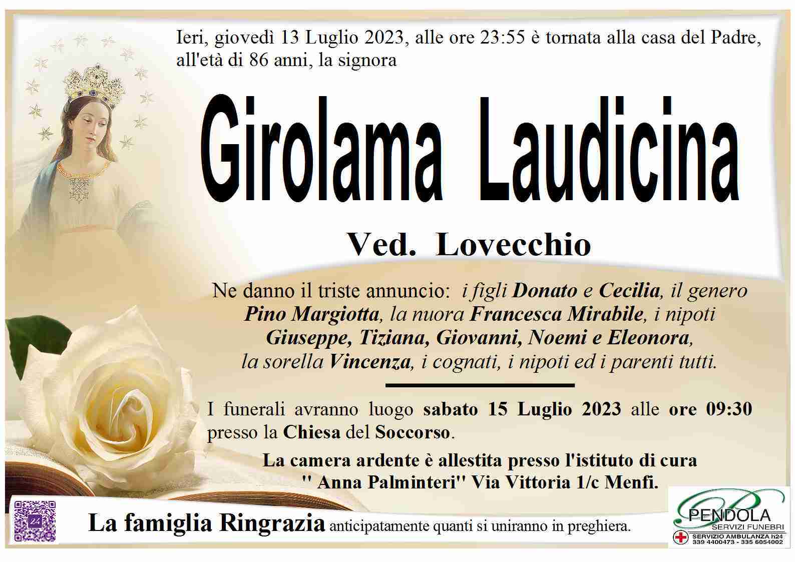 Laudicina Girolama