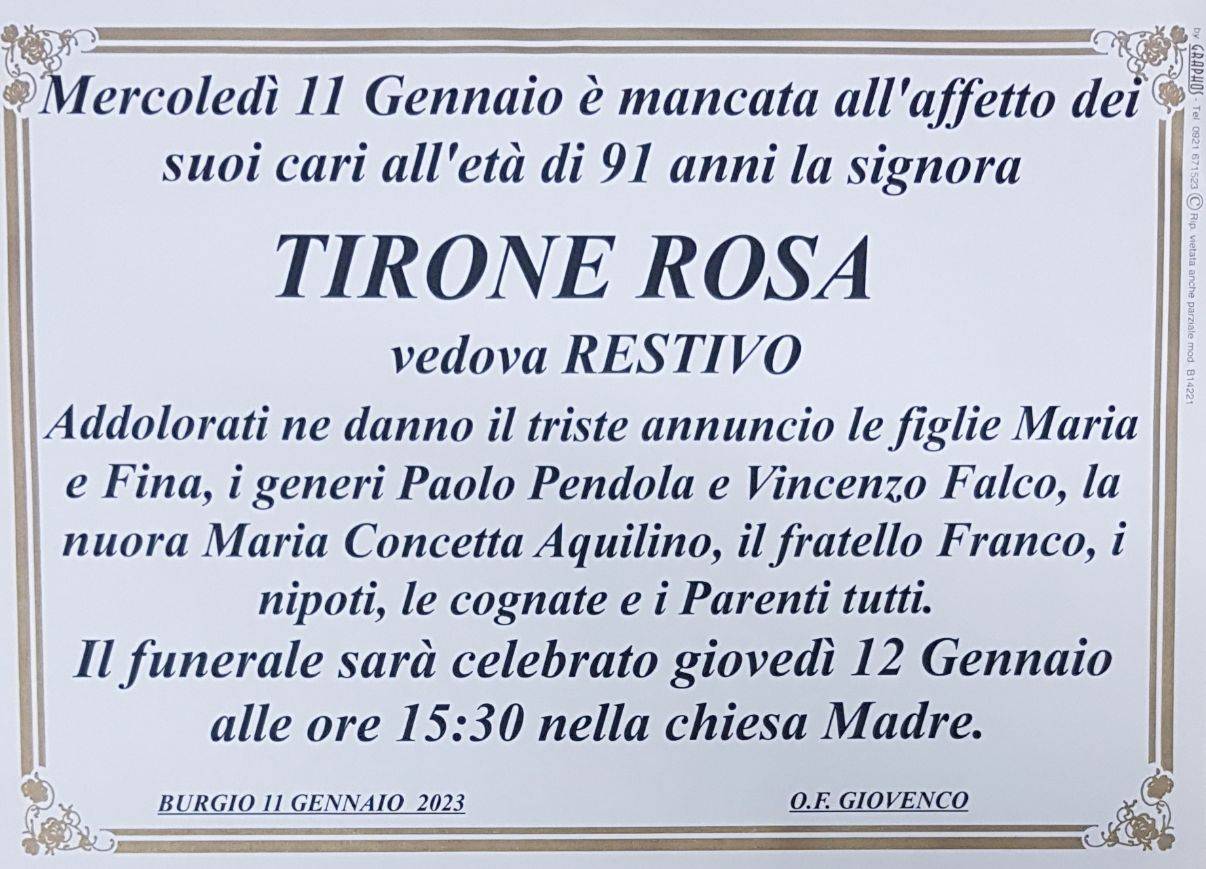 Rosa Tirone