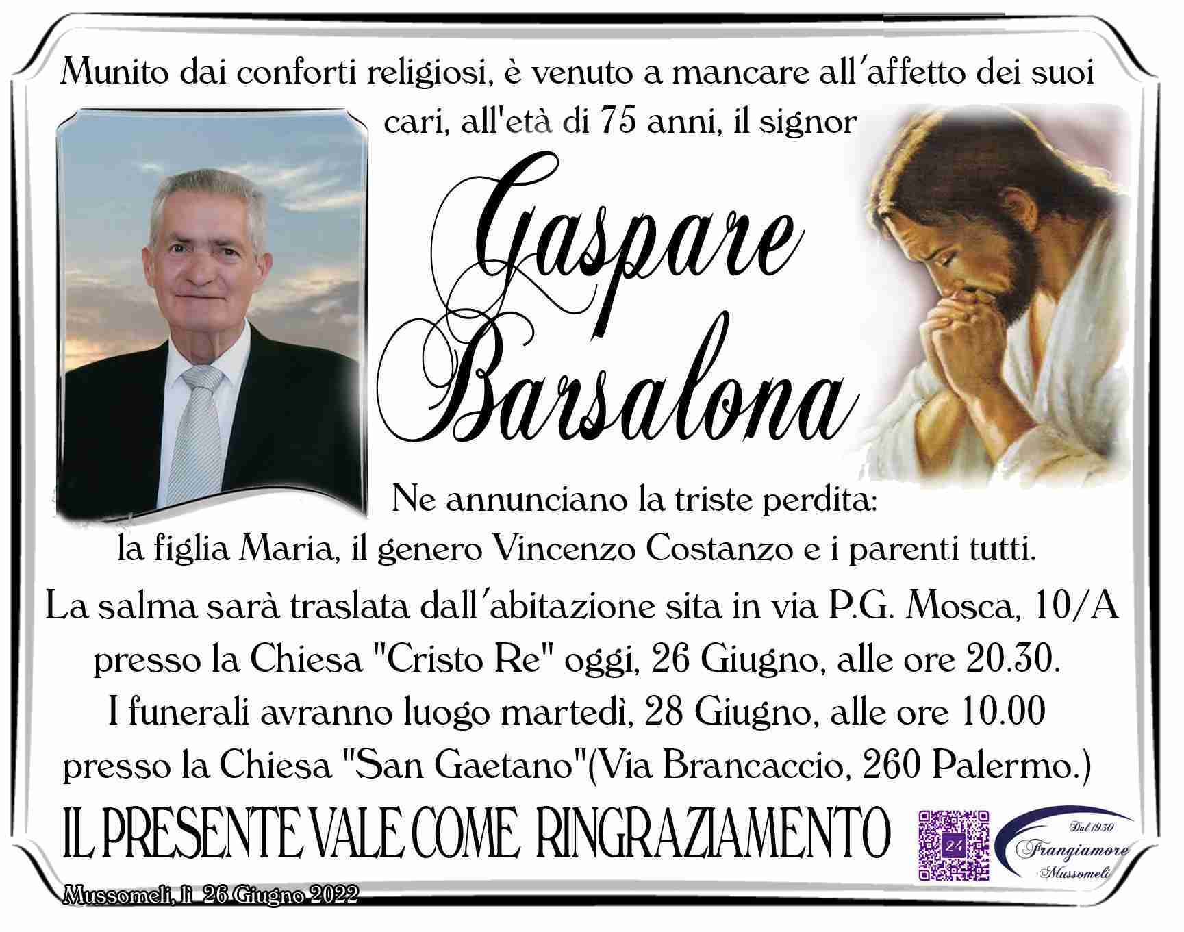 Gaspare Barsalona