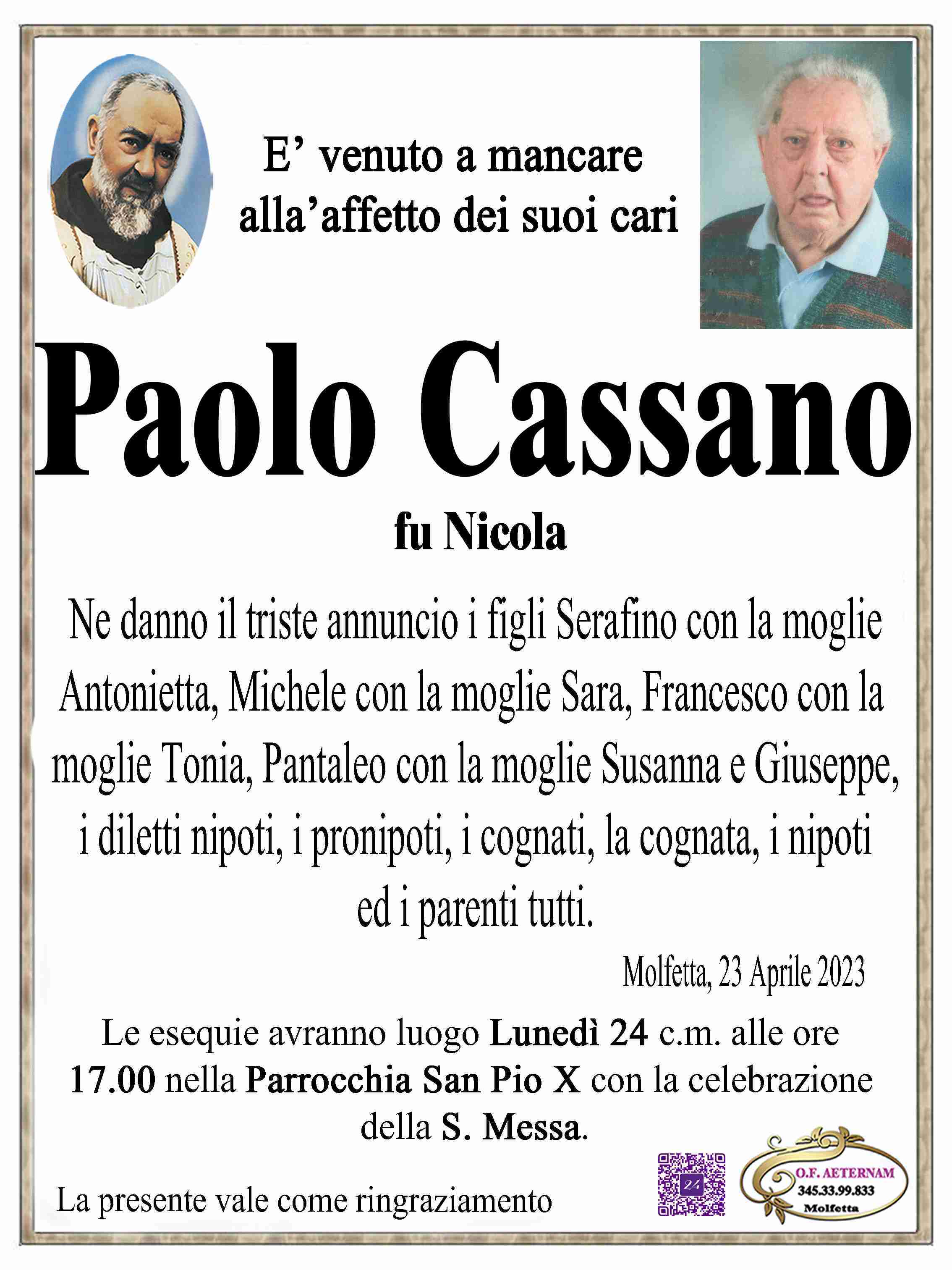 Paolo Cassano