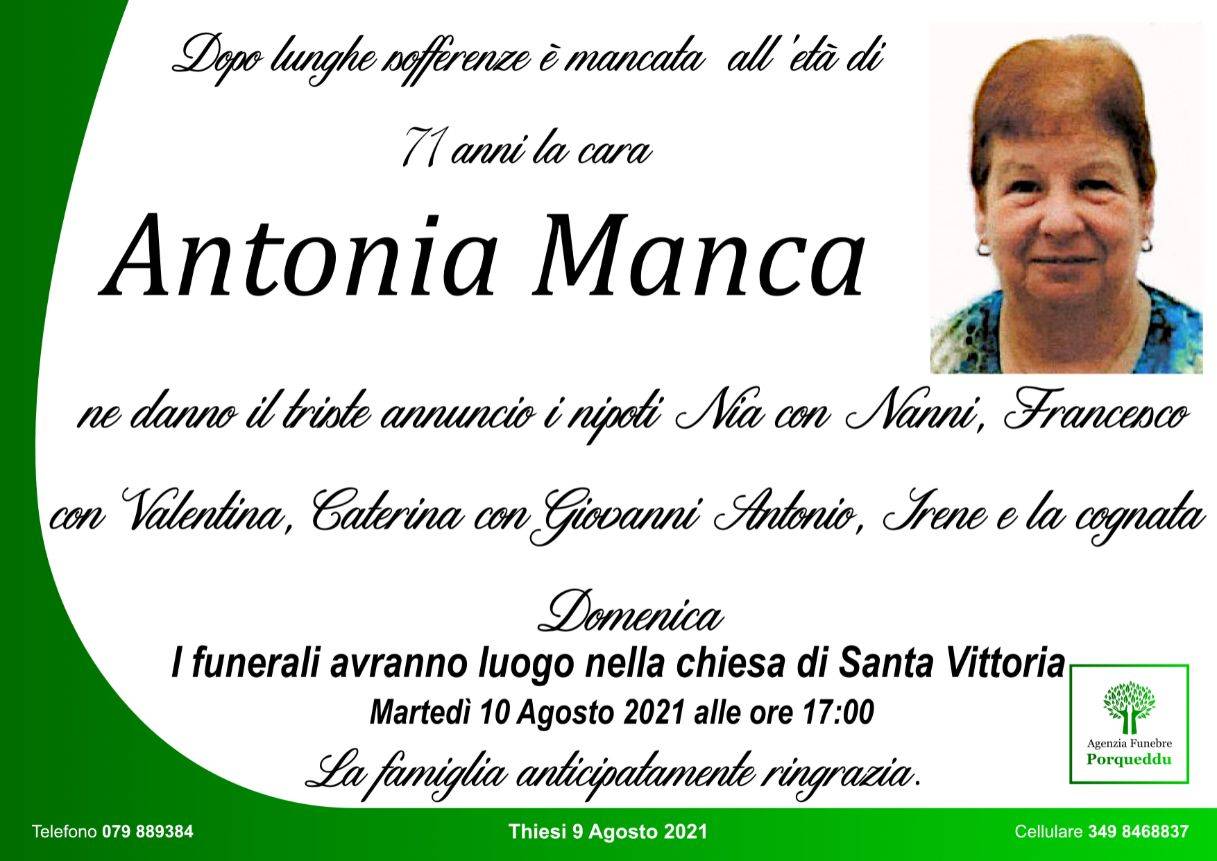 Antonia Manca