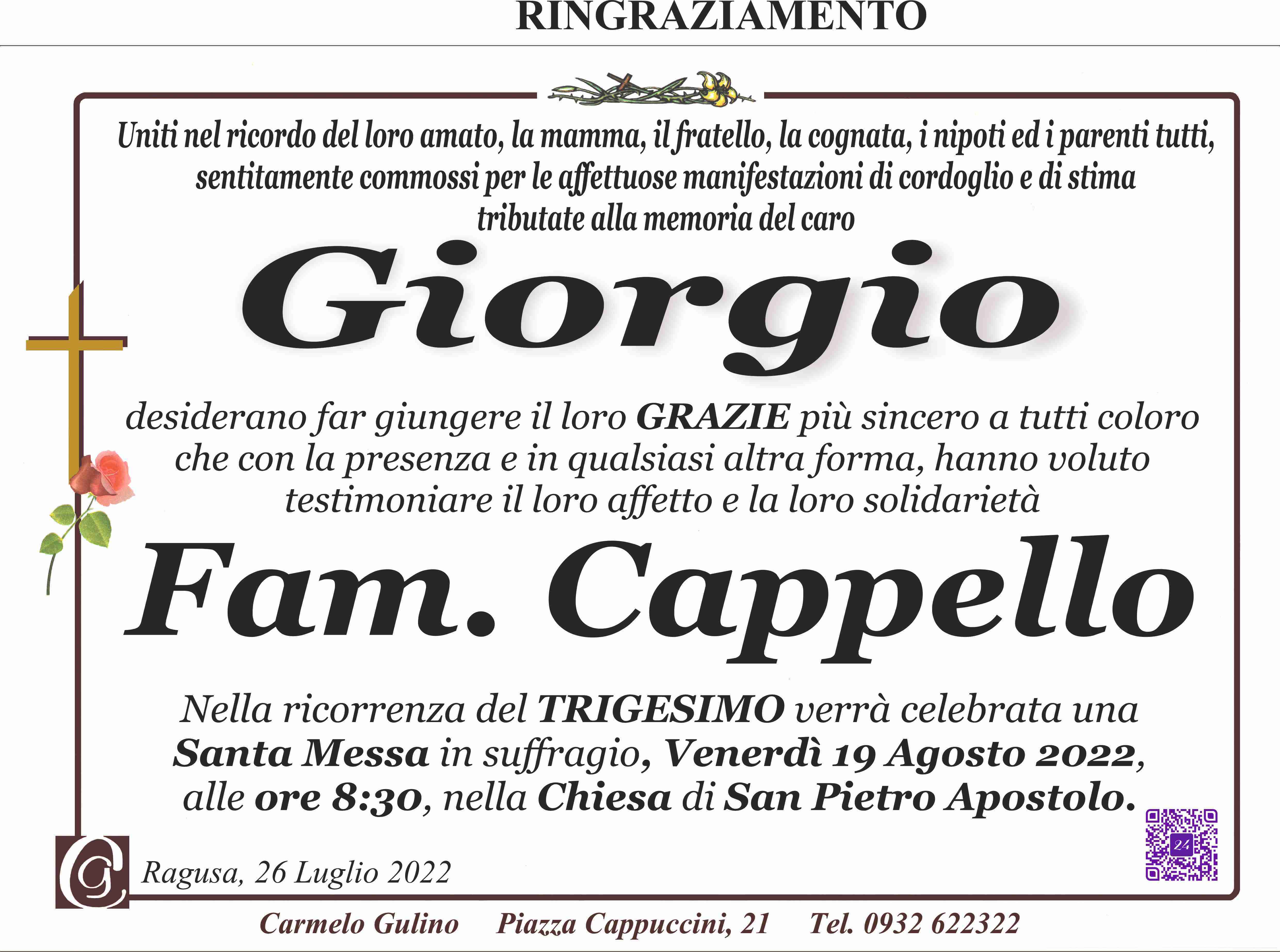 Giorgio Cappello