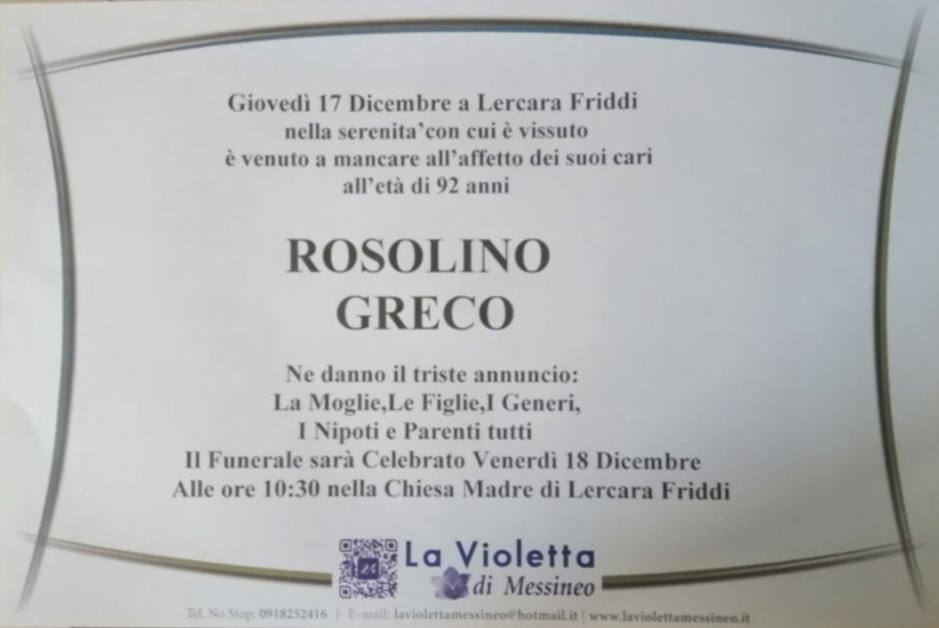 Rosolino Greco