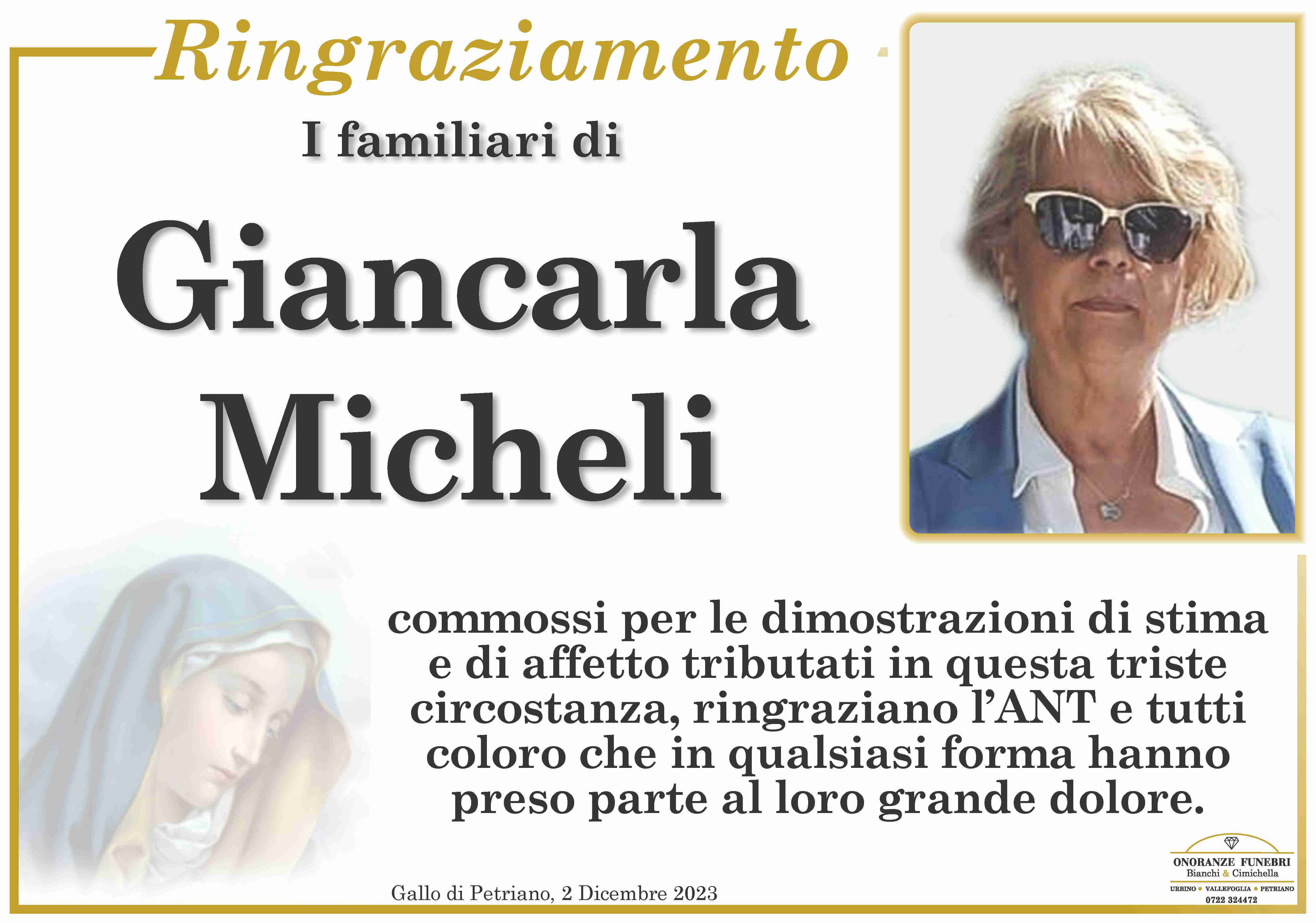 Giancarla Micheli