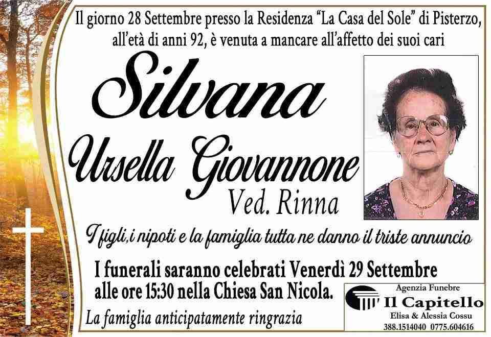 Silvana Ursella Giovannone