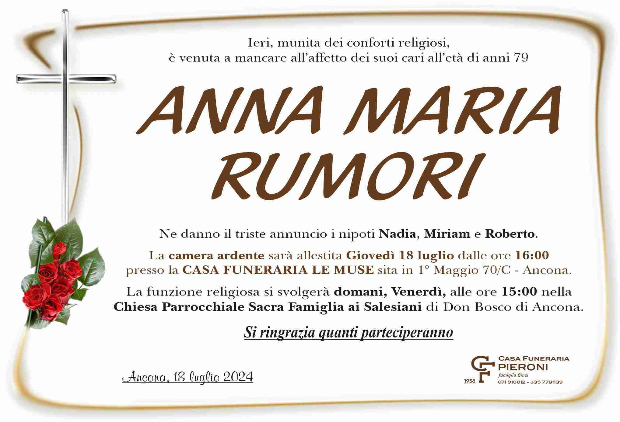 Anna Maria Rumori