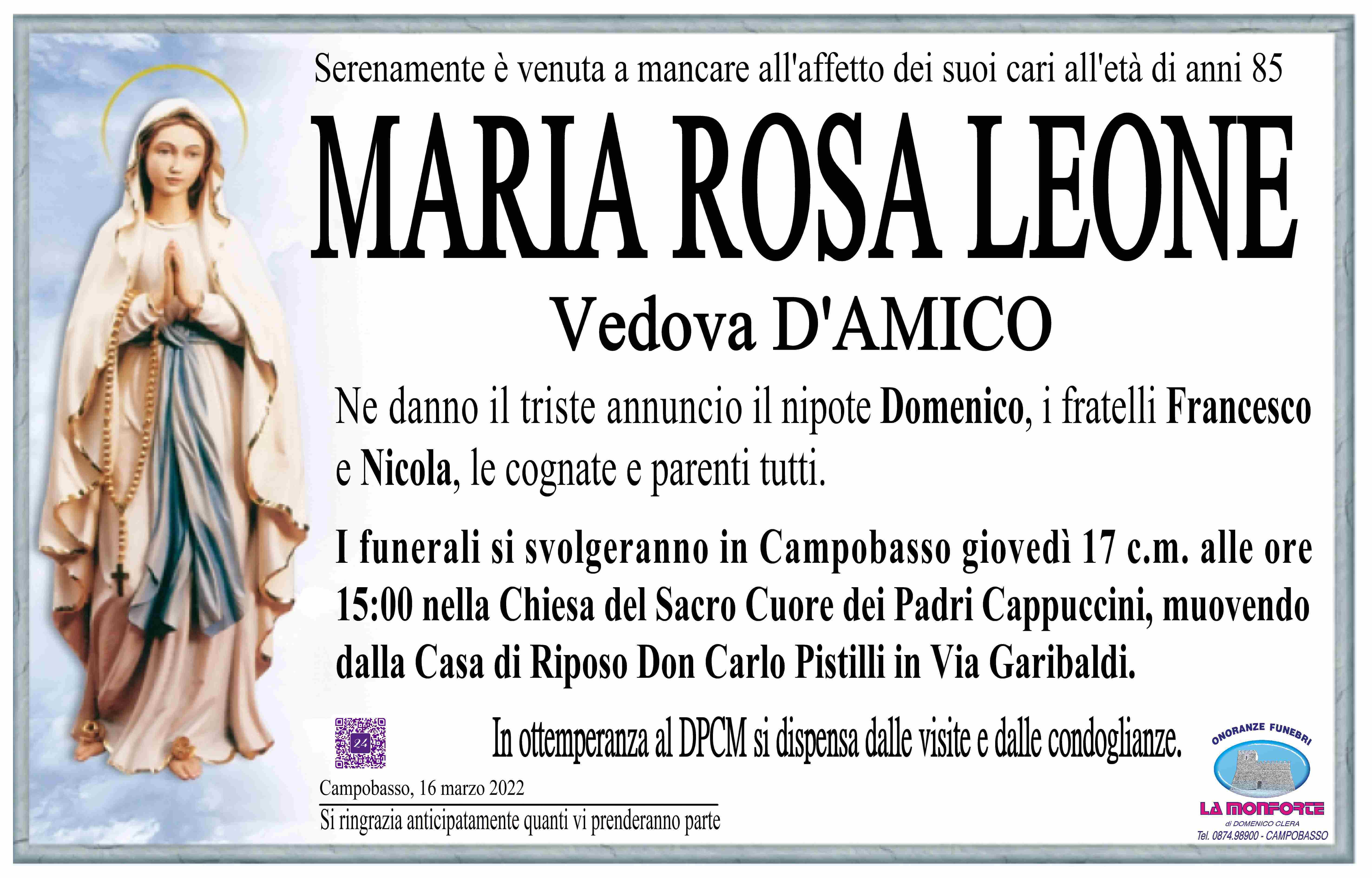 Maria Rosa Leone