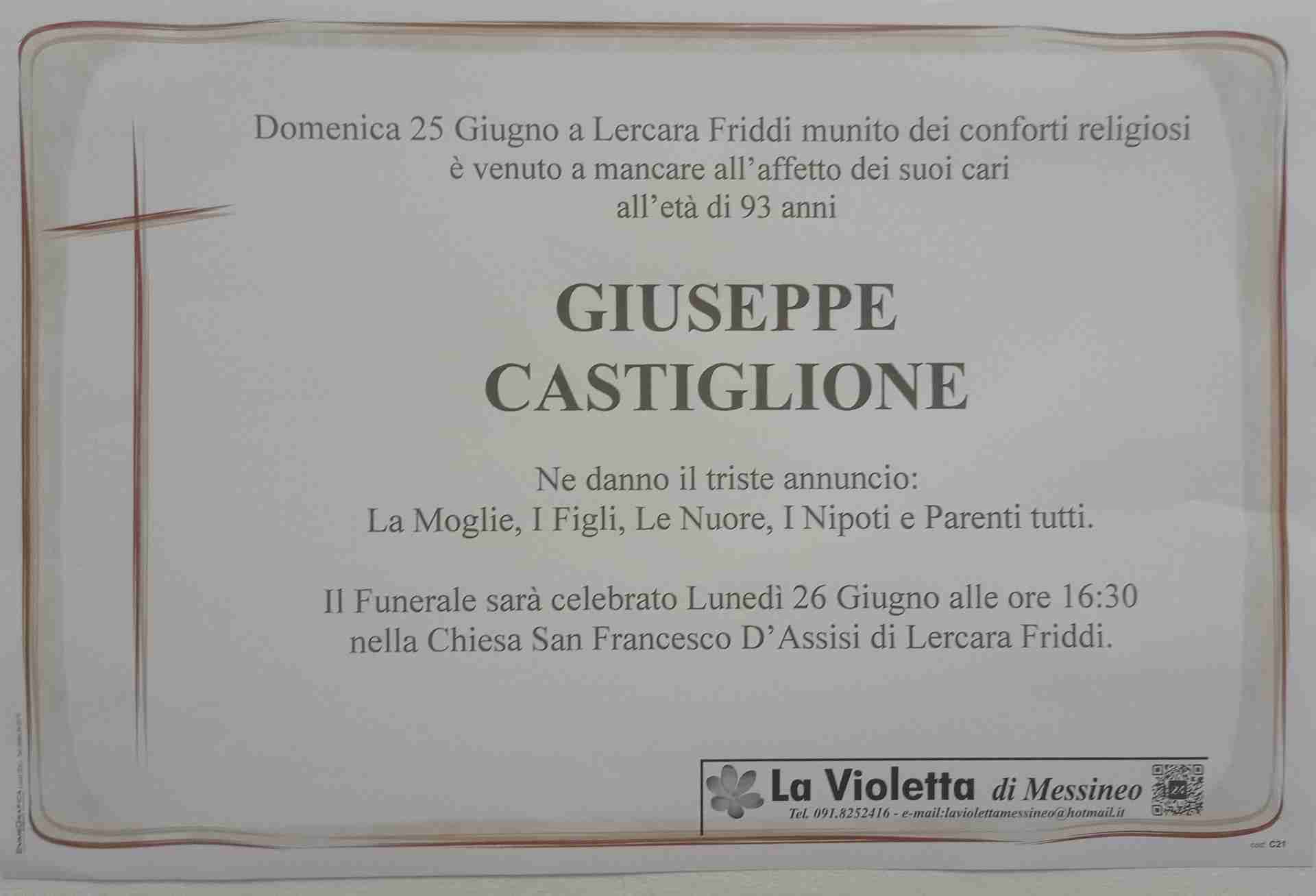 Castiglione Giuseppe