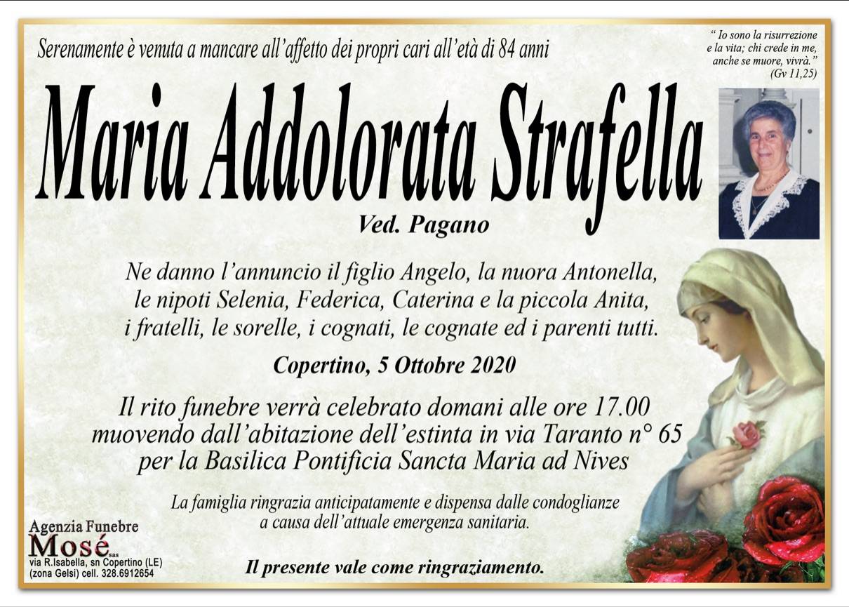 Maria Addolorata Strafella