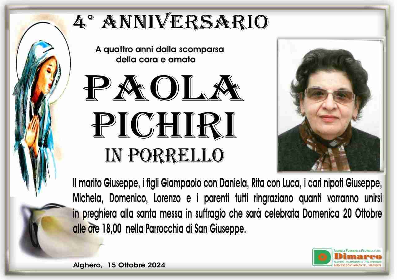 Paola Pichiri in Porrello