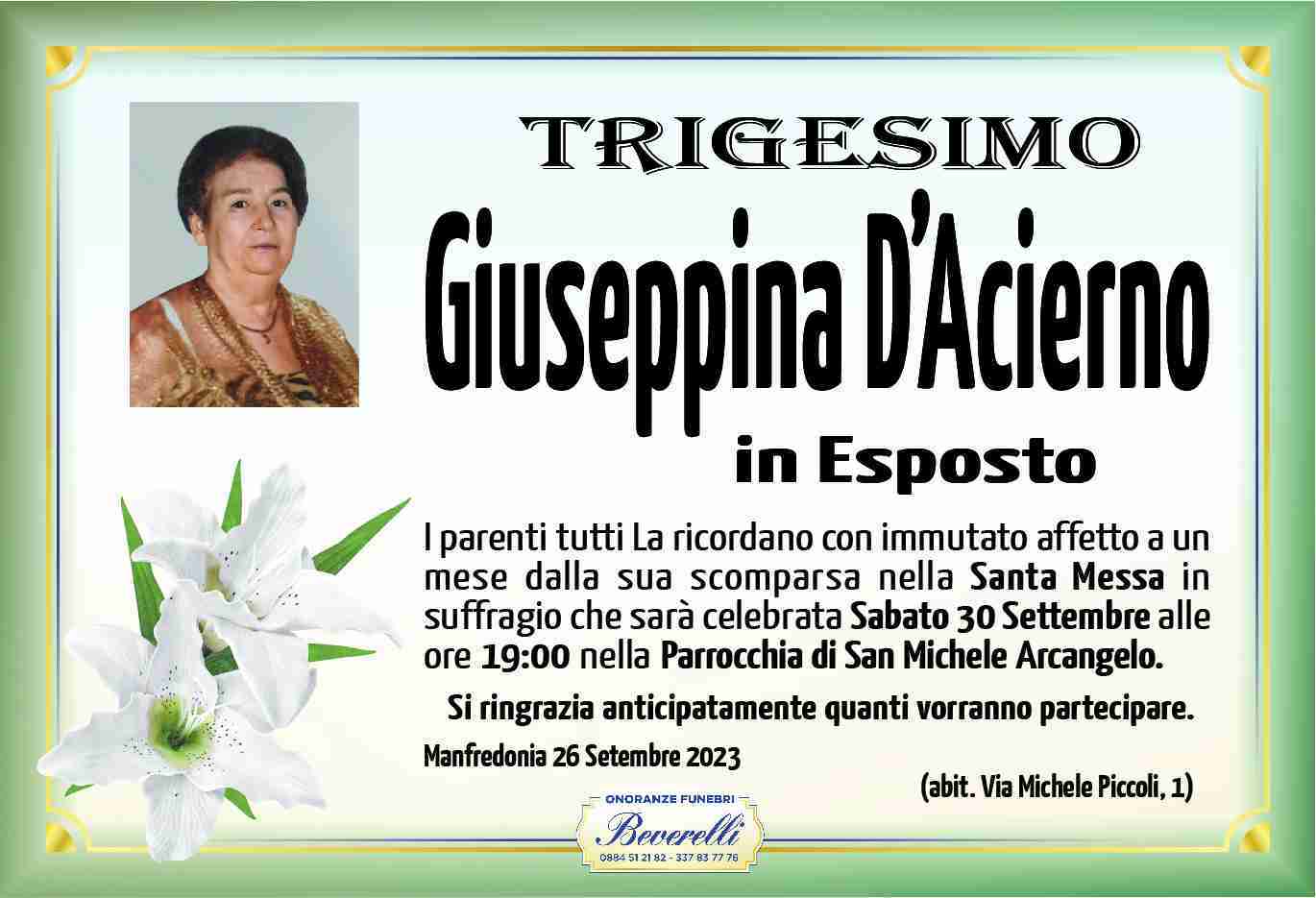 Giuseppina D'Acierno