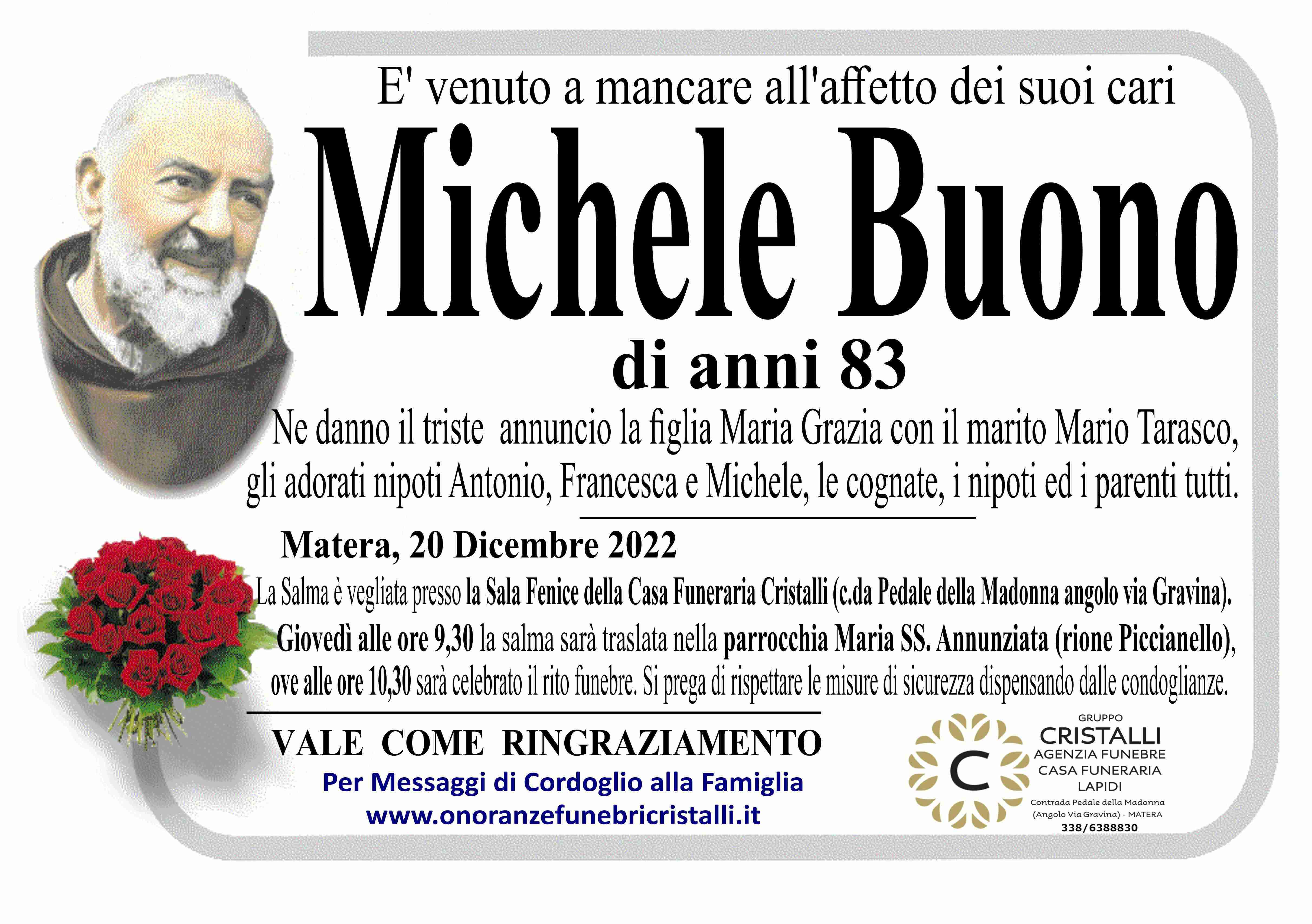 Funer24 Michele Buono Matera MT