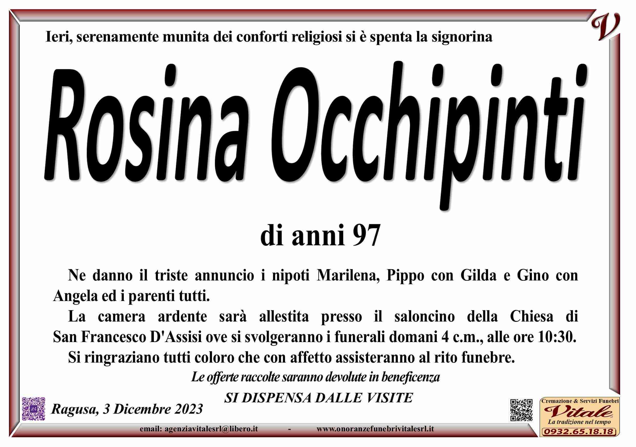 Rosina Occhipinti
