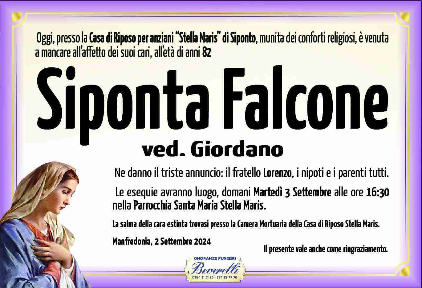 Siponta Falcone