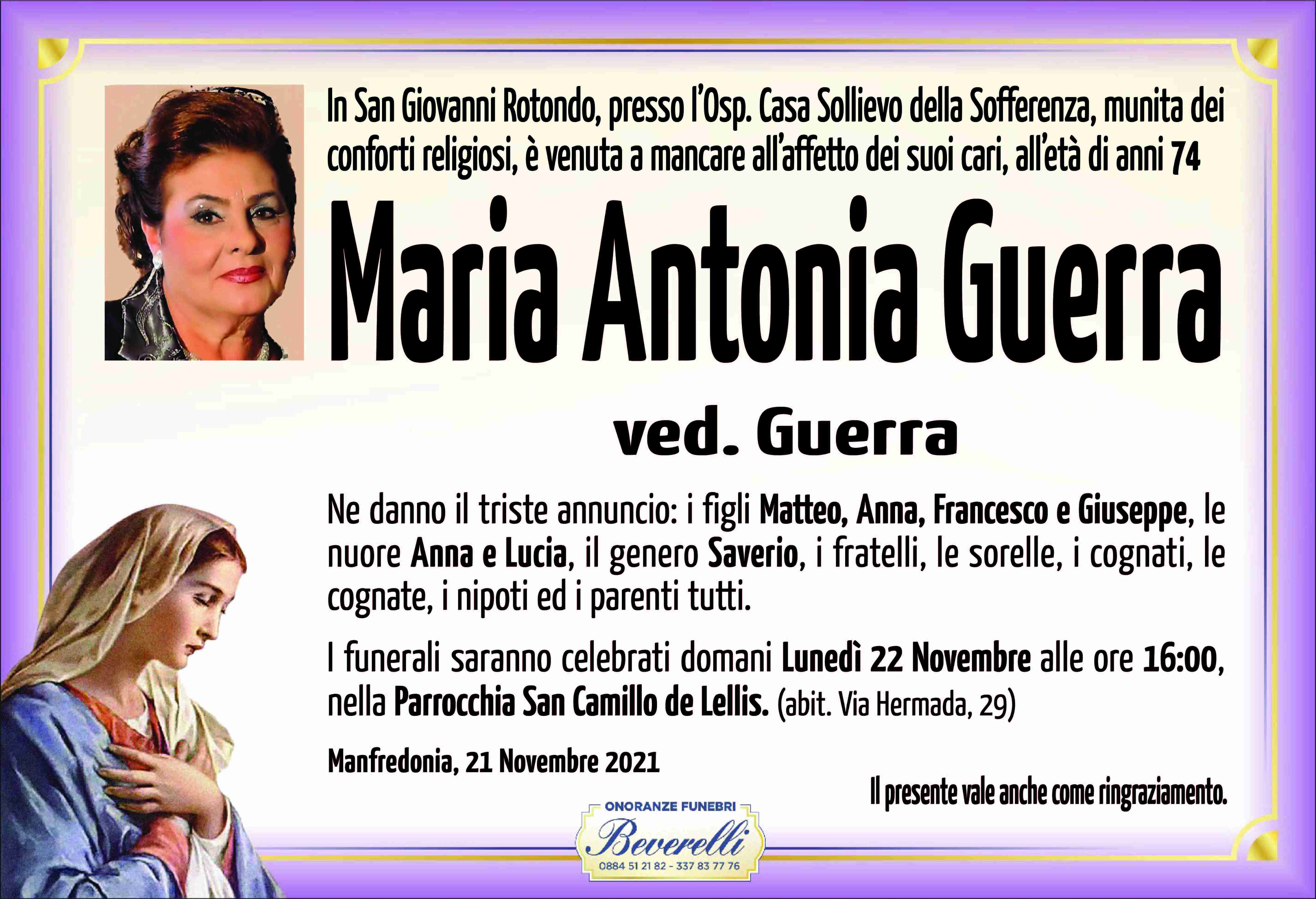 Maria Antonia Guerra