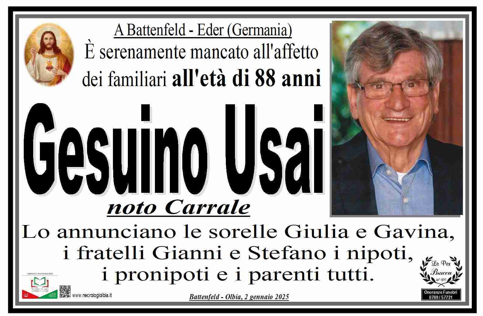 Gesuino Usai (noto Carrale)