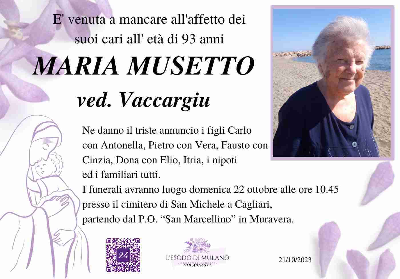 Maria Musetto