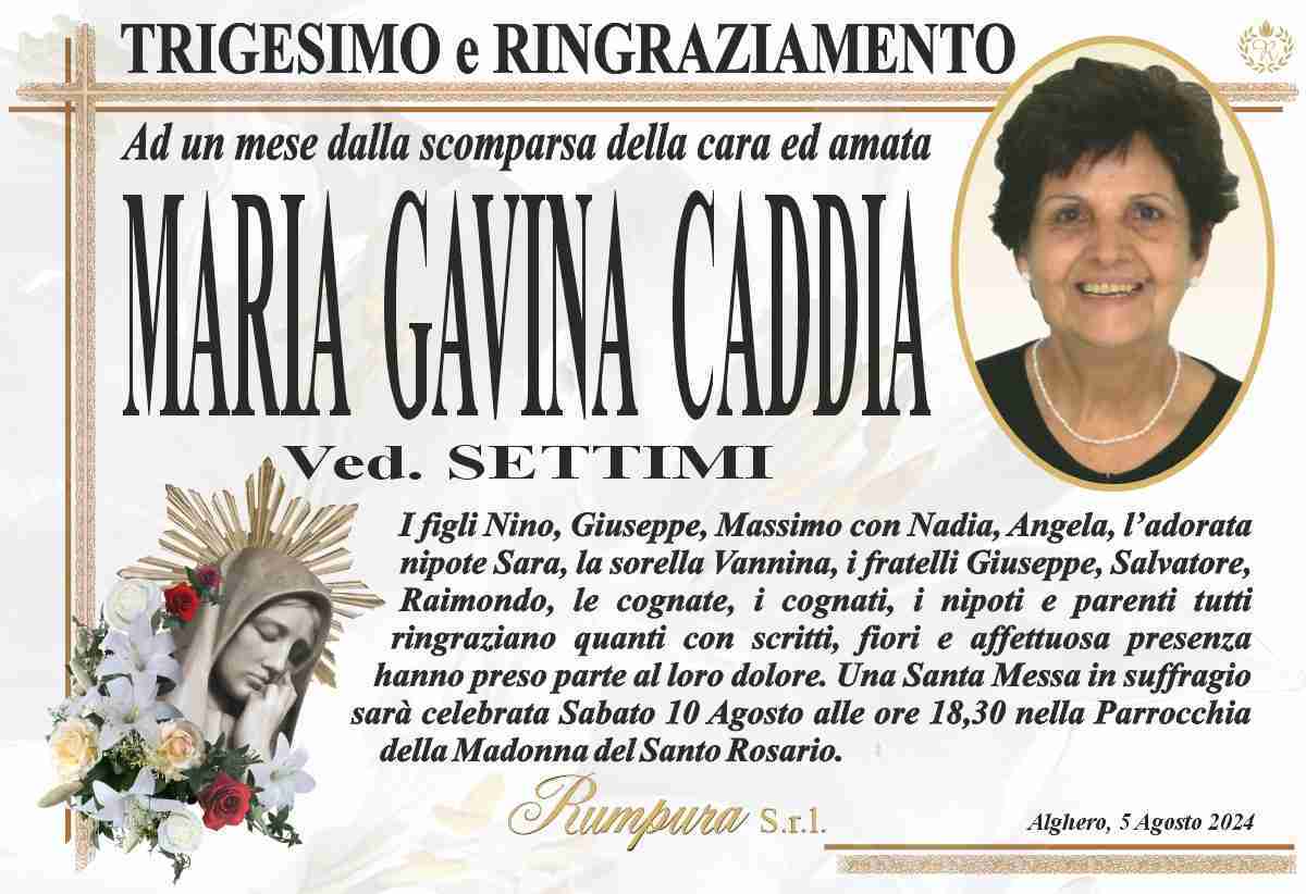 Maria Gavina Caddia