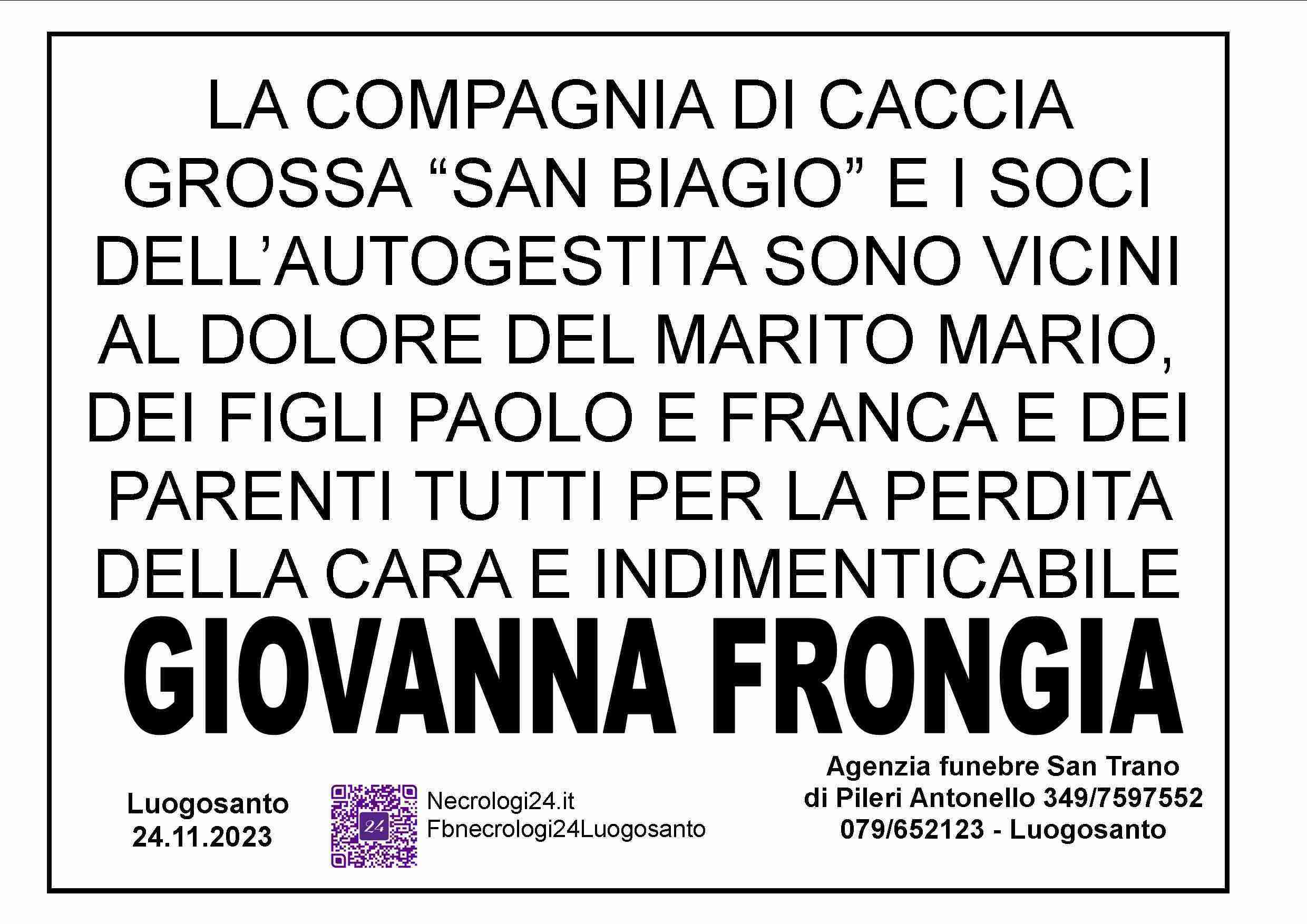Giovanna Maria Frongia