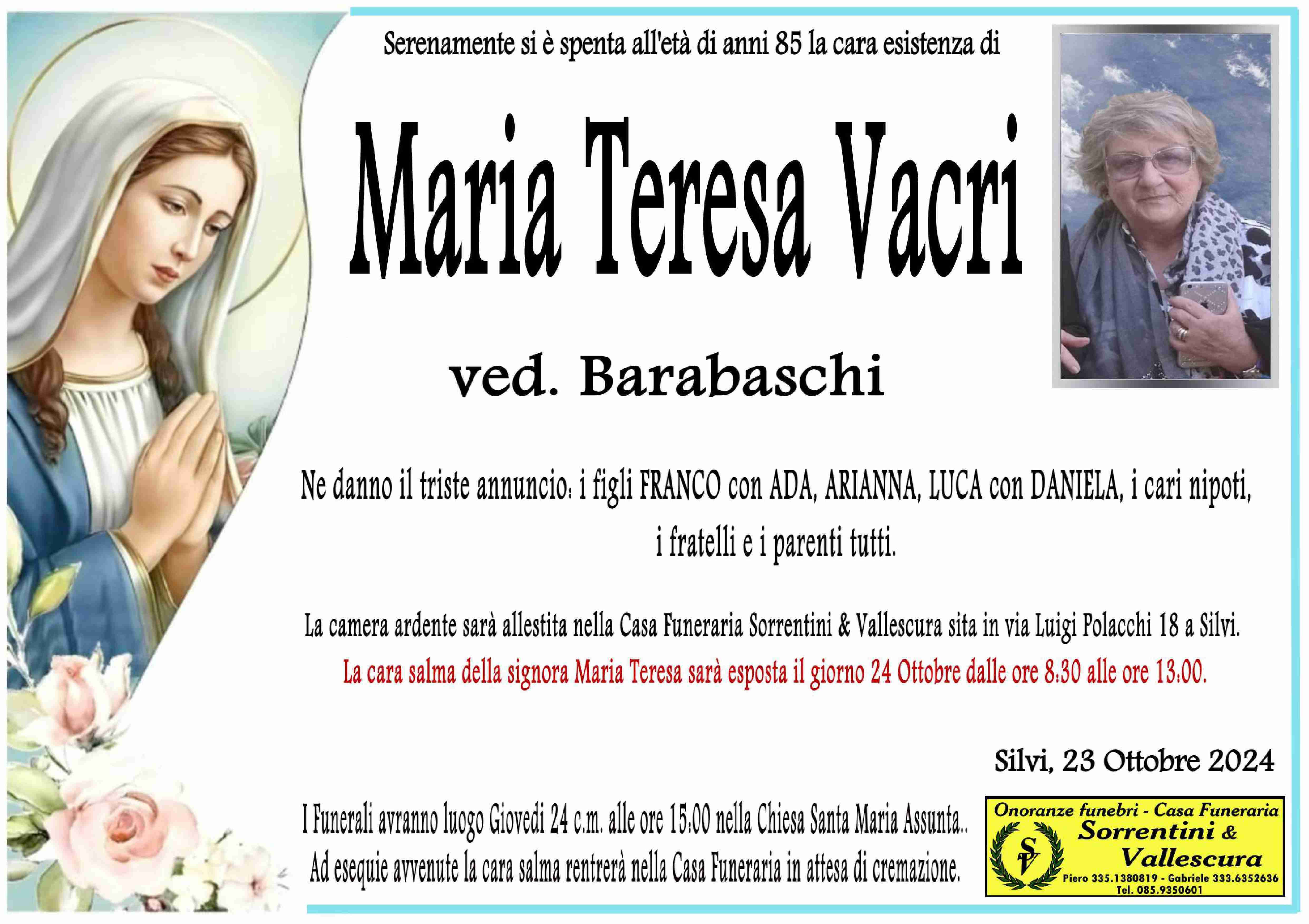 Maria Teresa Vacri