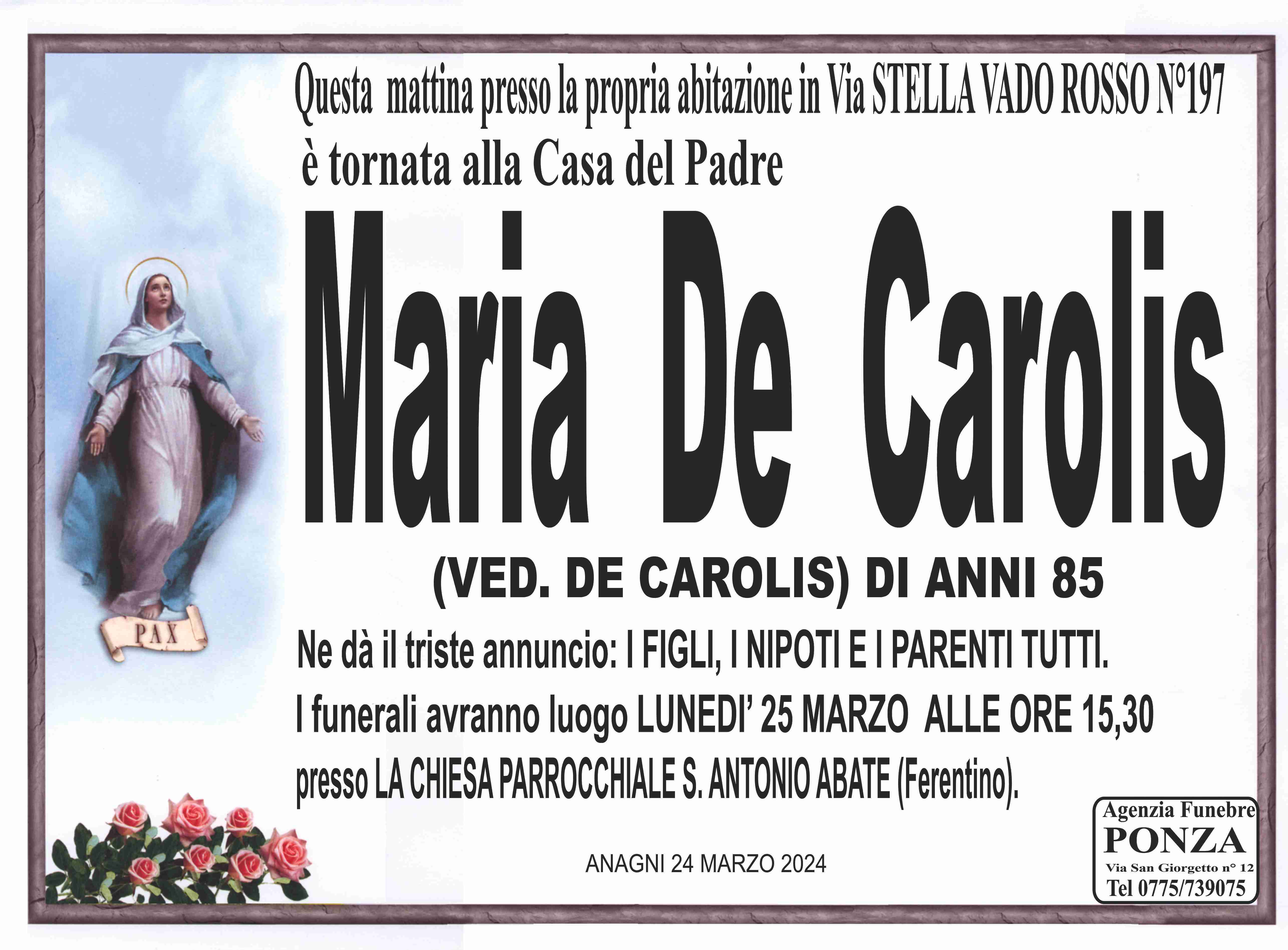 Maria De Carolis
