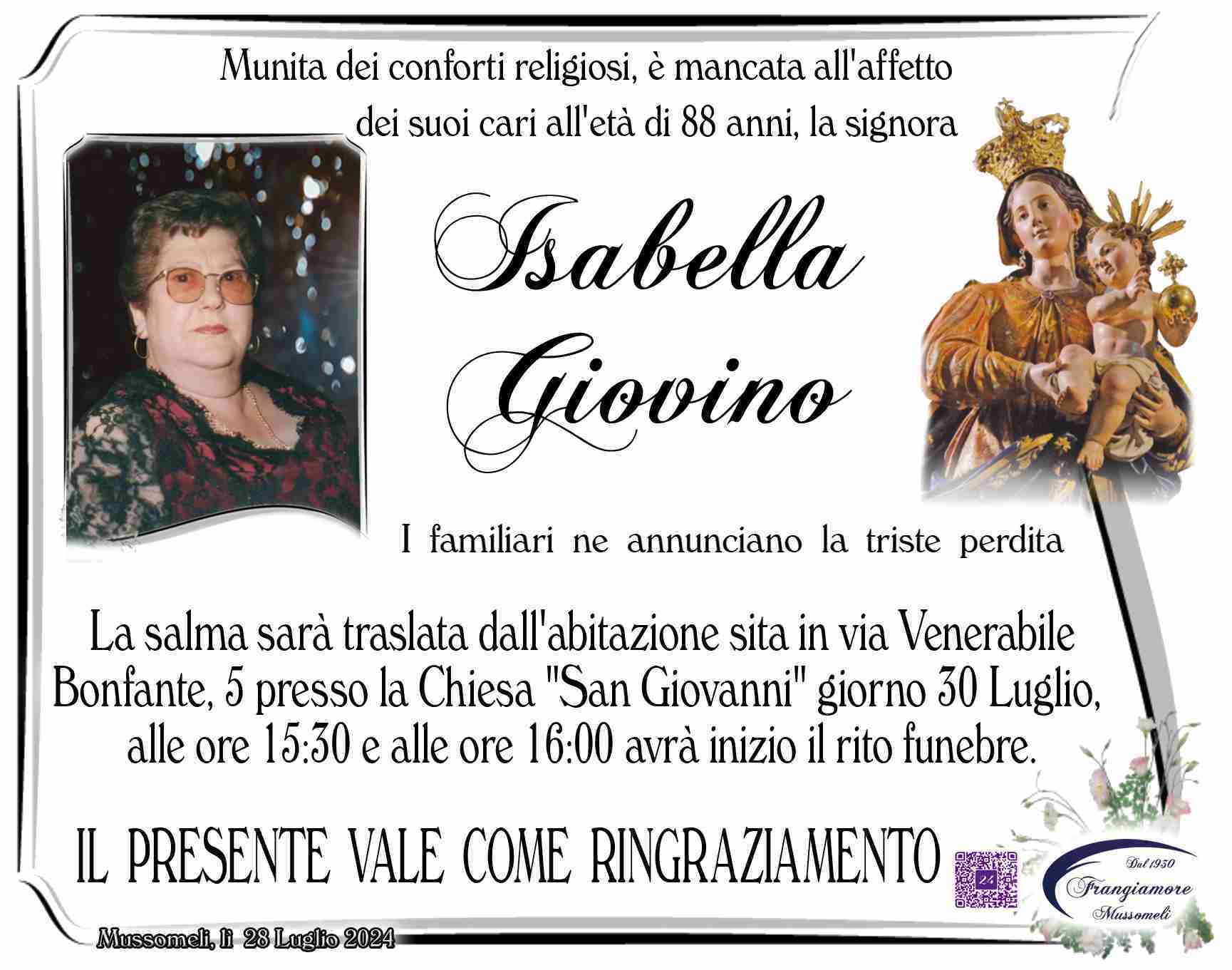 Isabella Giovino