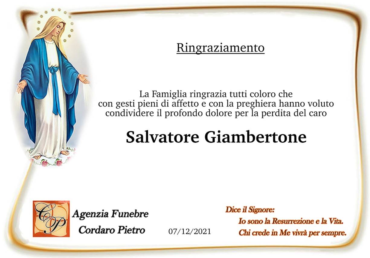 Salvatore Giambertone