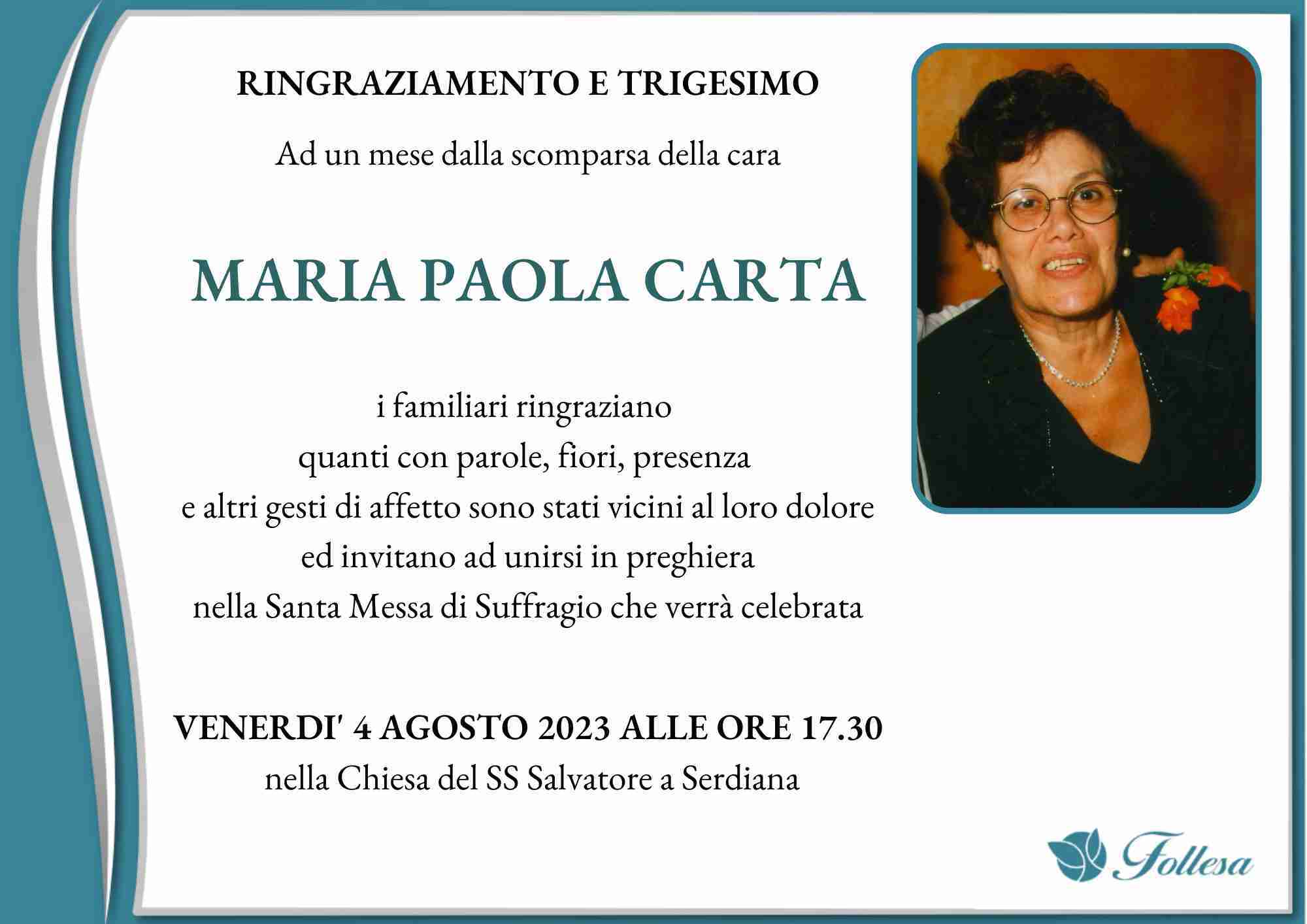 Maria Paola Carta