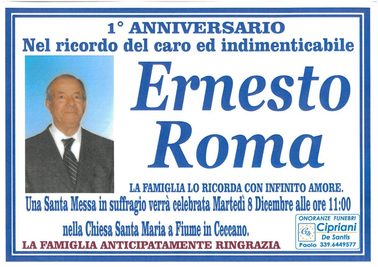 Ernesto Roma