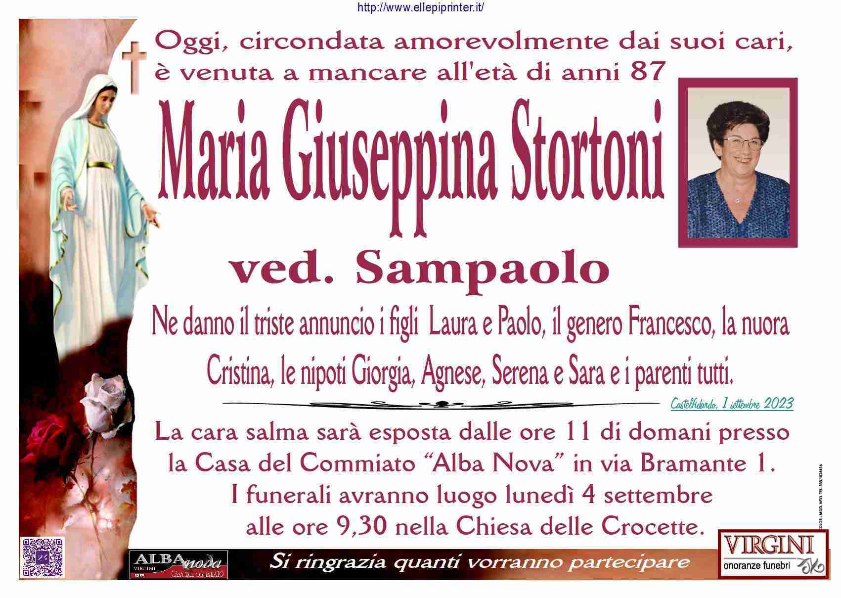 Maria Giuseppina Stortoni