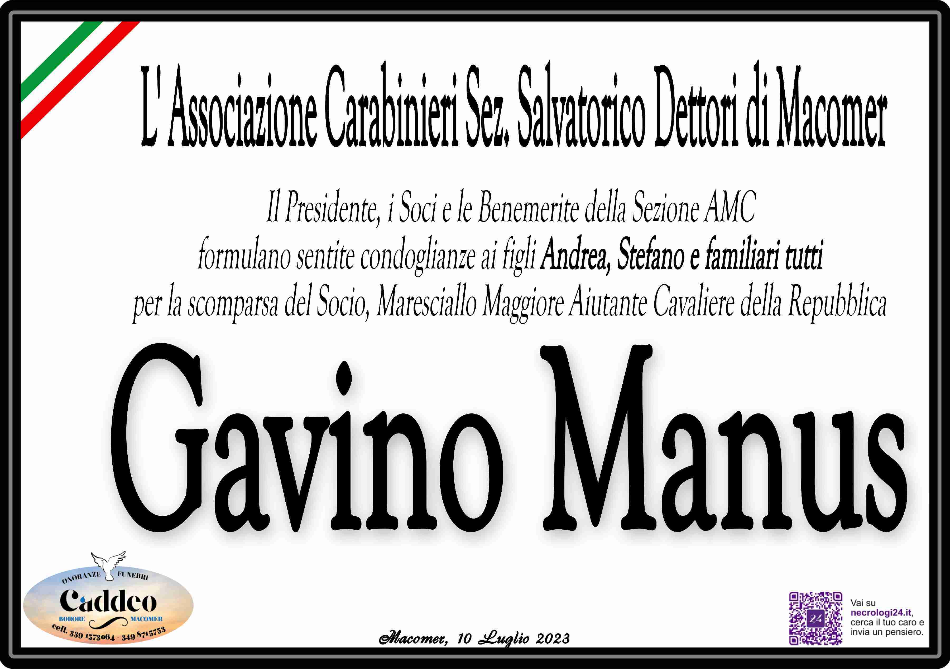 Gavino Manus
