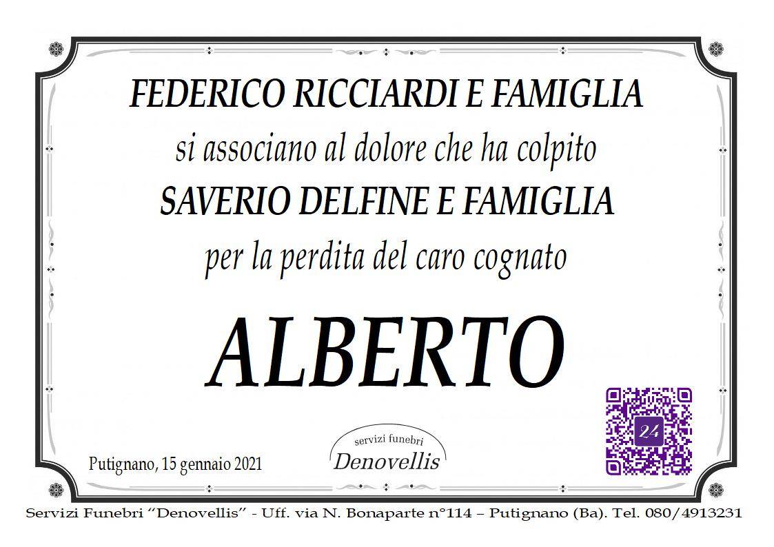 Federico Ricciardi e famiglia