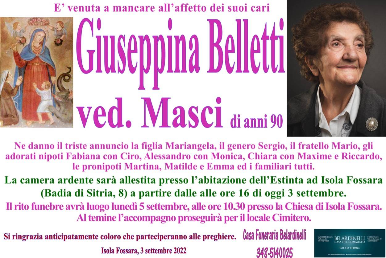Giuseppina Belletti