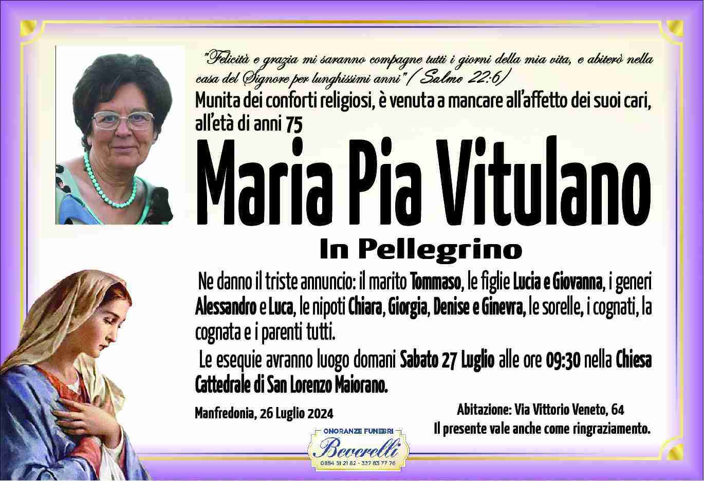Maria Pia Vitulano