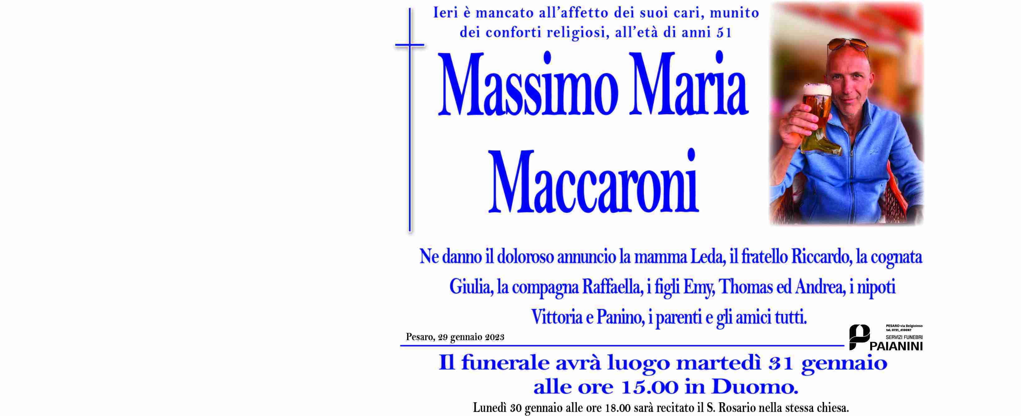 Massimo Maria Maccaroni