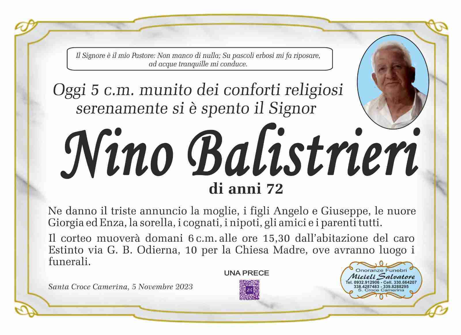 Nino Balistrieri