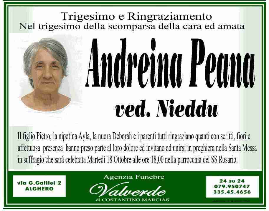 Andreina Peana