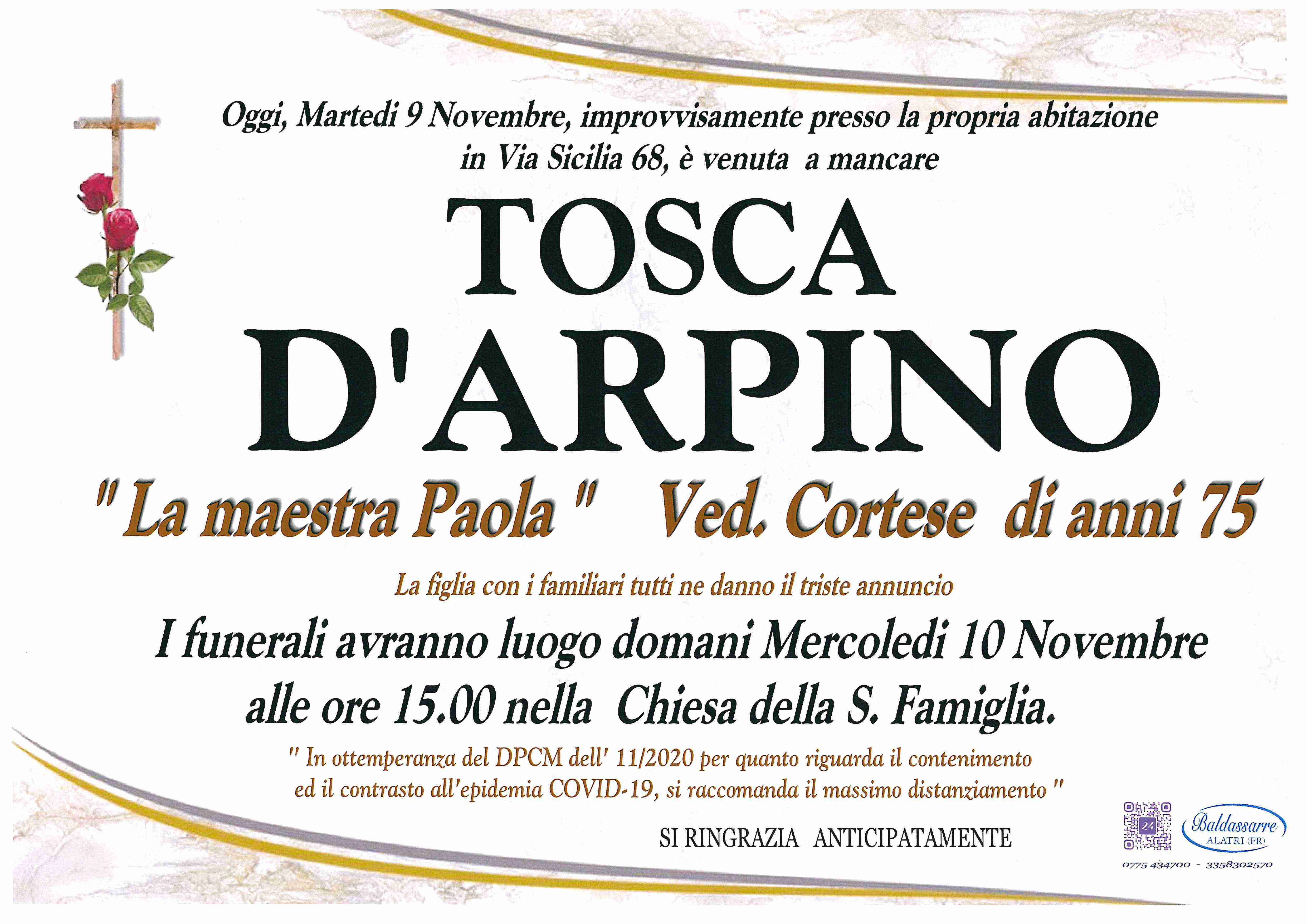 Tosca D'Arpino
