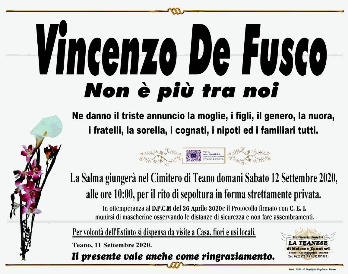 Vincenzo De Fusco